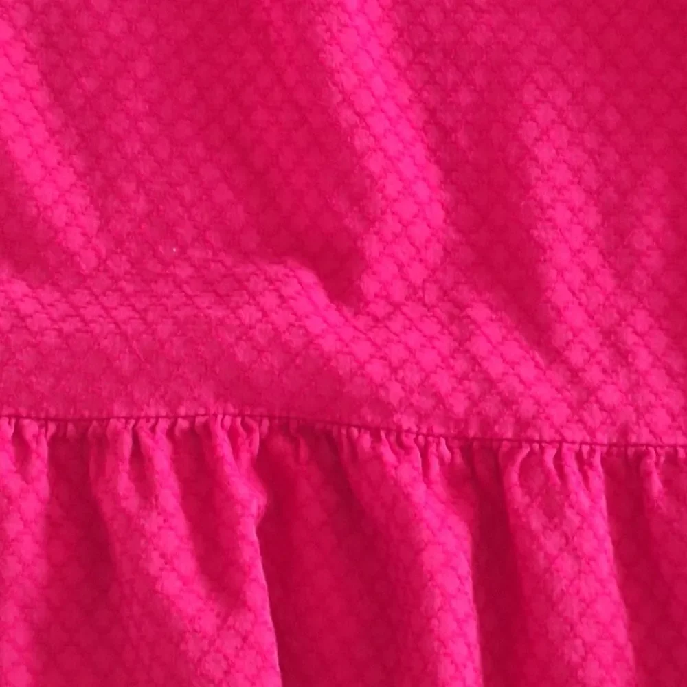 Knox Rose Dress Red Ruffle Dress with Pockets Cottagecore Relaxed Fit size Large